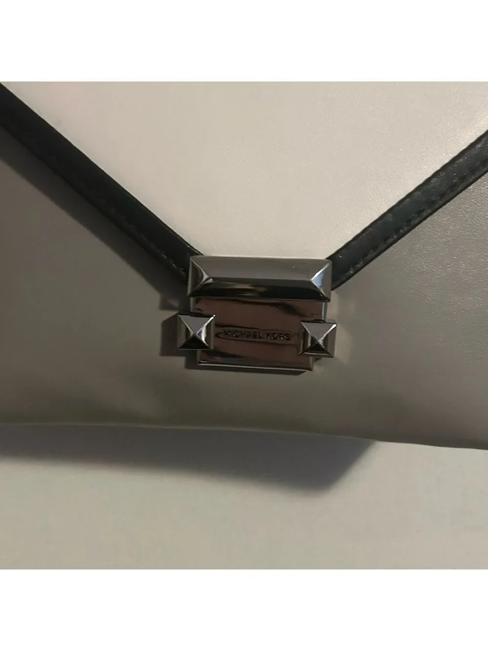 Michael kors leather color block purse